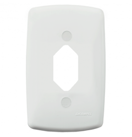 Placa para Tomada Vertical 4x2 - Mônaco